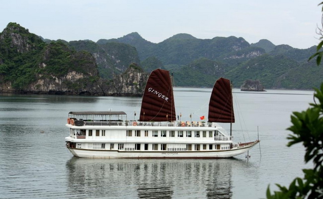 Ginger Cruises Halong Bay